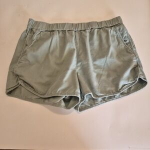 Madewell W M Sage Green Minimalist Elastic Waist Pull On Basic  Lightweight